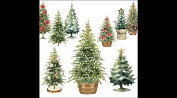 AMB.33320140 Tree collection papírszalvéta 33x33cm