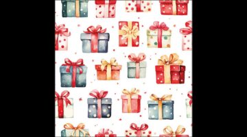AMB.33320215 Gift boxes papírszalvéta 33x33cm