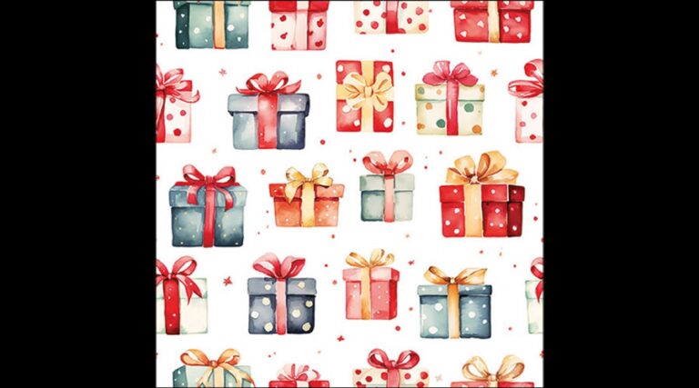 AMB.33320215 Gift boxes papírszalvéta 33x33cm