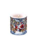 AMB.39220055 Talking to Santa átvilágítós gyertya 8x7