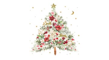 PPD.C333003128 Beautiful Christmas Tree papírszalvéta 33x33cm