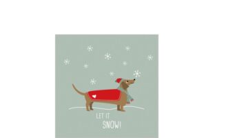 PPD.B325003137 Winter Story papírszalvéta 25x25cm