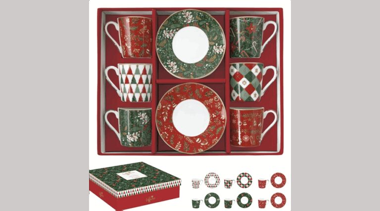 R2S.126FACH Porcelán eszpresszócsésze+alj 6 személyes