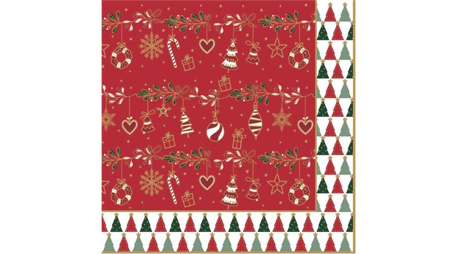 R2S.414FACH Papírszalvéta 33x33cm