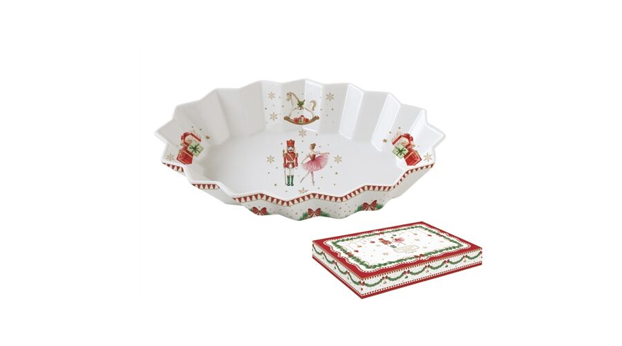 R2S.1048MNOE Porcelán ováltálca 27x17x4