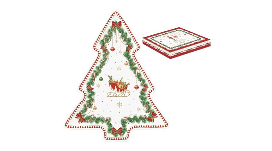 R2S.1481MNOE Porcelán fenyőtálca 20