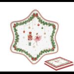 R2S.1484MNOE Porcelán csillagtálca 22