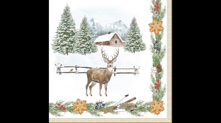 R2S.414WHIF Papírszalvéta 33x33cm