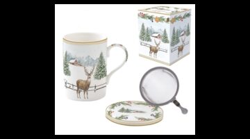 R2S.105WHIF Porcelán szűrősbögre tetővel