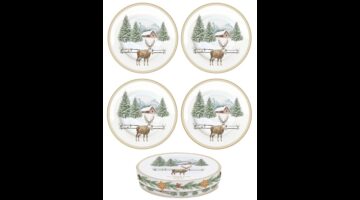 R2S.924WHIF Porcelán desszerttányérszett 4db-os