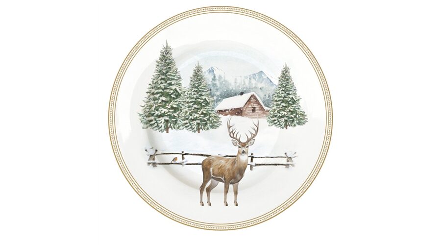 R2S.944WHIF Porcelán desszerttányér 19cm