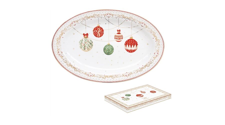 R2S.1116CEVE Porcelán ováltálca 35x23