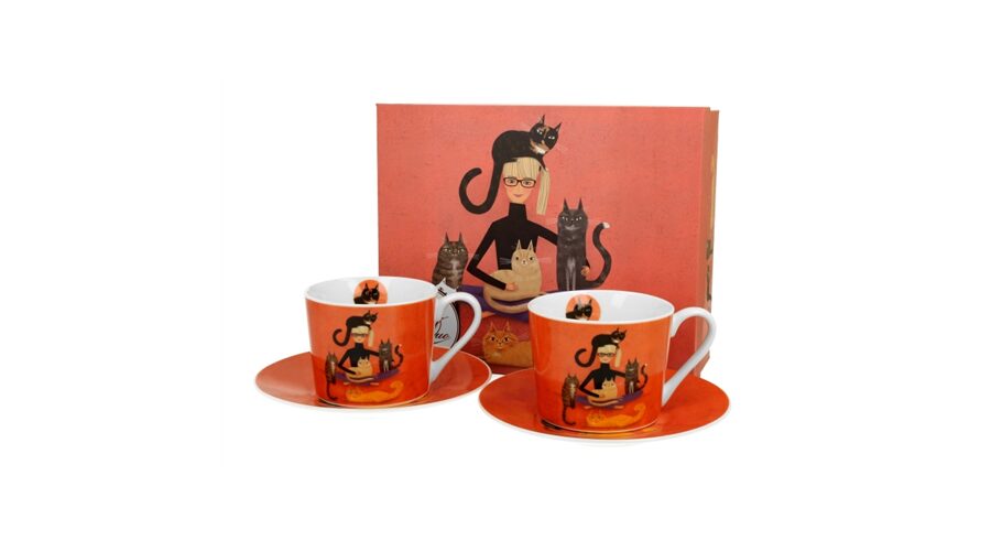 D.G.43938 Porceláncsésze+alj