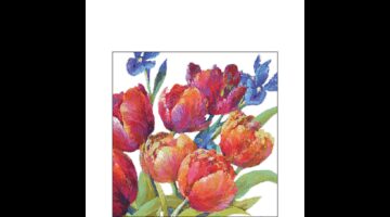 AMB.12519310 Tulips of joy papírszalvéta 25x25cm