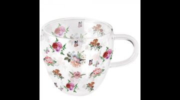 AMB.14419350 Charlotte white duplafalú borosilicate üvegcsésze 0