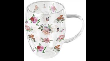 AMB.14219350 Charlotte white duplafalú borosilicate üvegbögre 0