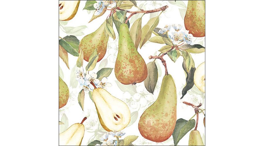 AMB.13319525 Pears papírszalvéta 33x33cm