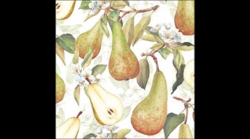 AMB.13319525 Pears papírszalvéta 33x33cm