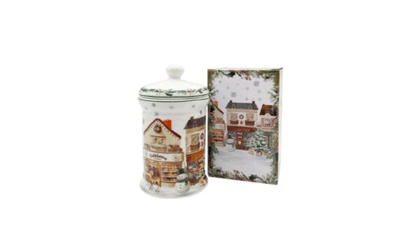 D.G.69051 Porcelán keksztároló 11x19cm