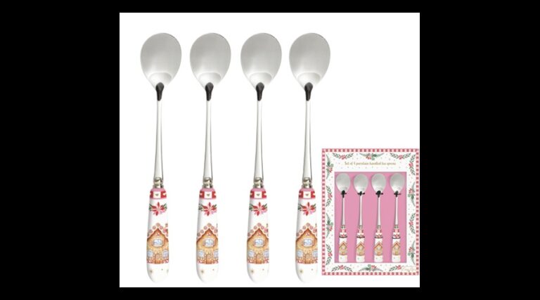 R2S.965SWEC Rozsdamentes teáskanál szett 4 db-os