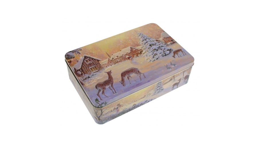 GAW.7355/019 Konyhai fémdoboz dombornyomott 355x235x100mm