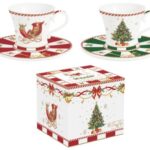 R2S.1797CTAL Porcelán eszpresszócsésze+alj 2 személyes