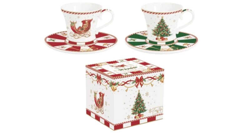R2S.1797CTAL Porcelán eszpresszócsésze+alj 2 személyes