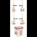 R2S.2159SWEC Kerámiagömb függődísz 7cm