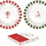 R2S.3117CTWI Porcelán lapostányérszett 2db-os