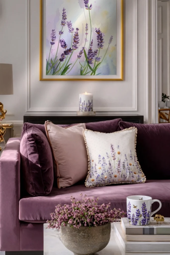 Levendulamezők illata