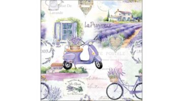 AMB.13320400 La Provence papírszalvéta 33x33cm