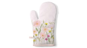 AMB.16420345 Pastel flowers pink edényfogó kesztyű 18x30cm