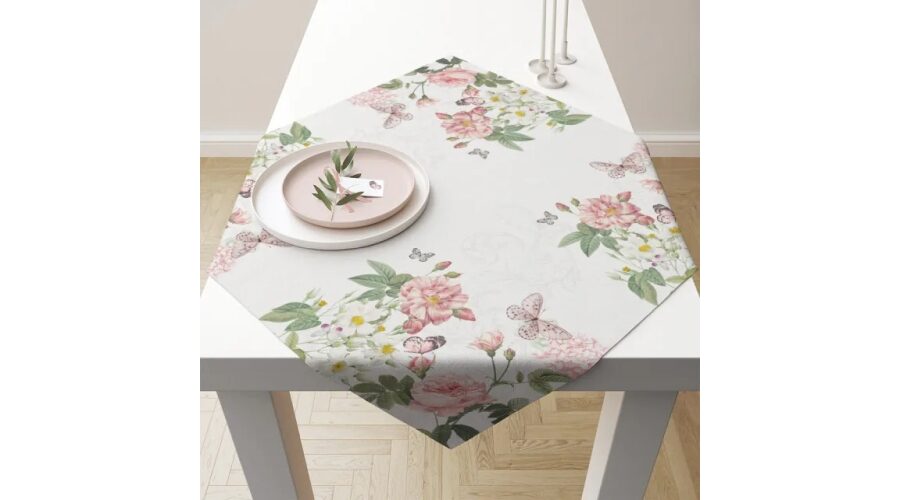 AMB.16120375 Amelia white asztalterítő 90x90cm