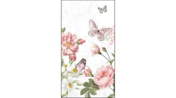 AMB.11120375 Amelia white papírszalvéta 33x40cm