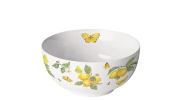AMB.14820365 Fresh lemons white porcelántál 6