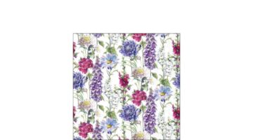 AMB.12520475 Flower tendril papírszalvéta 25x25cm