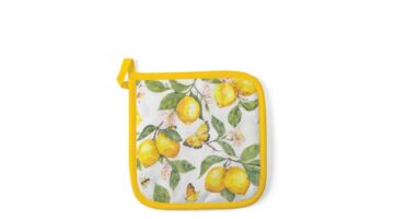 AMB.16520365 Fresh lemons white edényalátét 20x20cm