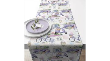 AMB.16620400 La Provence asztali futó 40x150cm