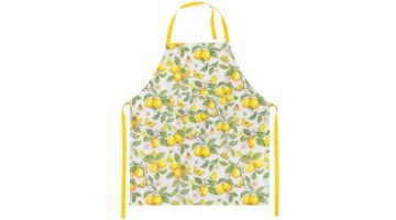 AMB.16720365 Fresh lemons white kötény 70x85cm