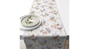 AMB.16620390 Busy birds asztali futó 40x150cm