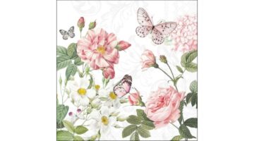 AMB.13320375 Amelia white papírszalvéta 33x33cm