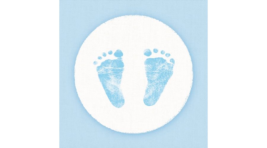 AMB.13309420 Baby Steps Boy papírszalvéta 33x33cm