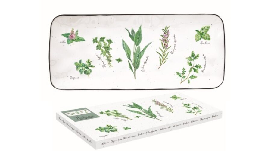 R2S.2209HERU Porcelántálca 36x15