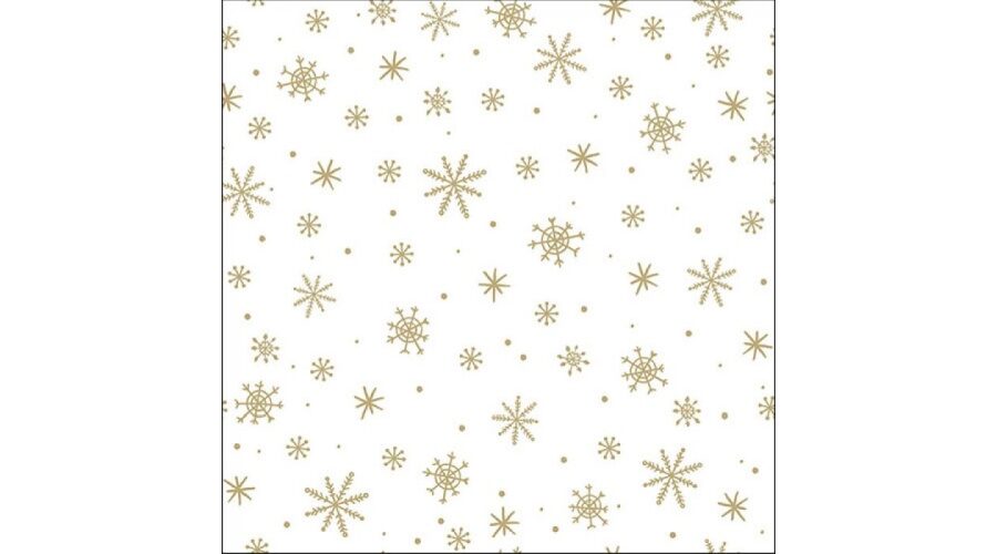 AMB.33315711 Crystals All Over Gold papírszalvéta 33x33cm