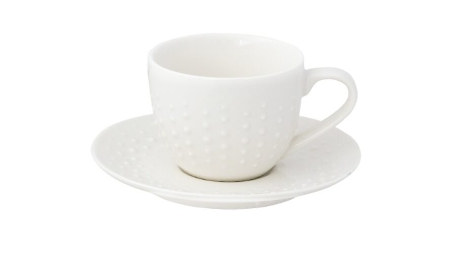 R2S.2766DROW Porcelán eszpresszócsésze+alj 110ml