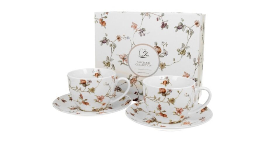 D.G.24135 Porceláncsésze+alj 250ml