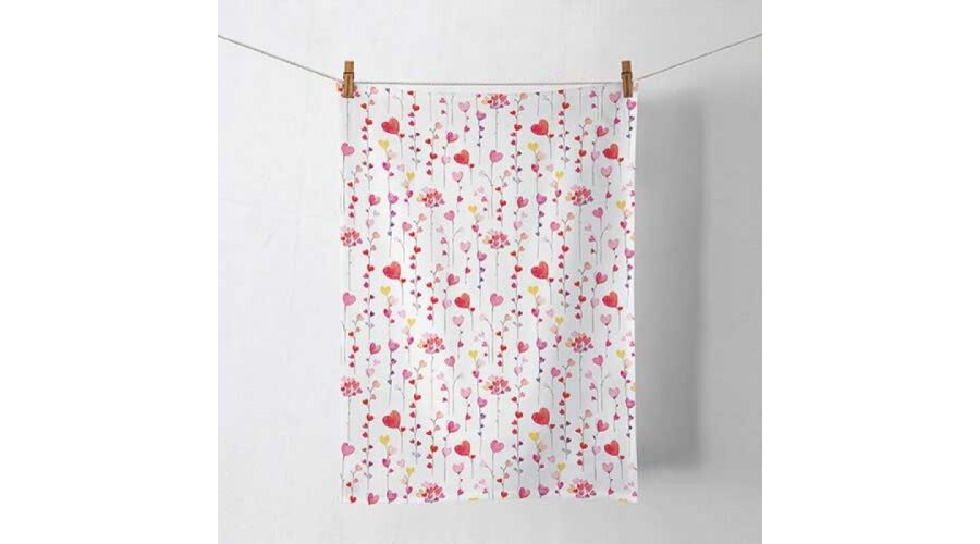 AMB.17818125 Hearts garlands konyharuha 50x70cm