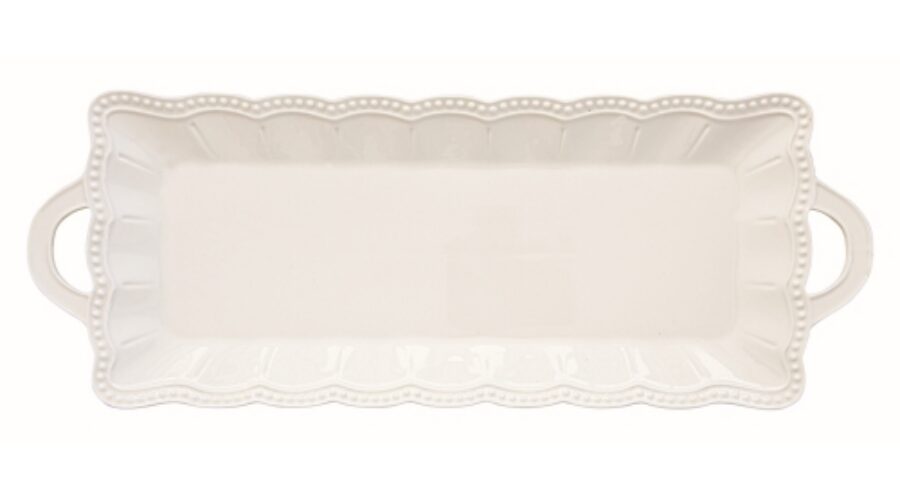 R2S.2892ELIW Porcelántálca 43x16cm