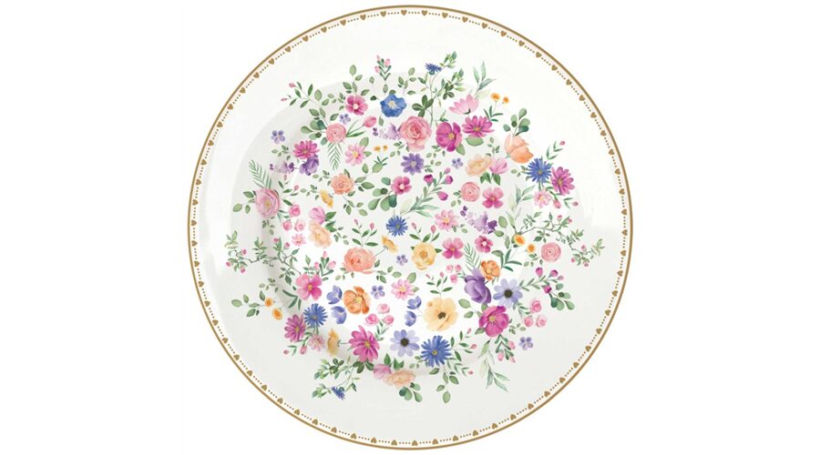 R2S.3102MAMO Porcelán desszerttányér 19