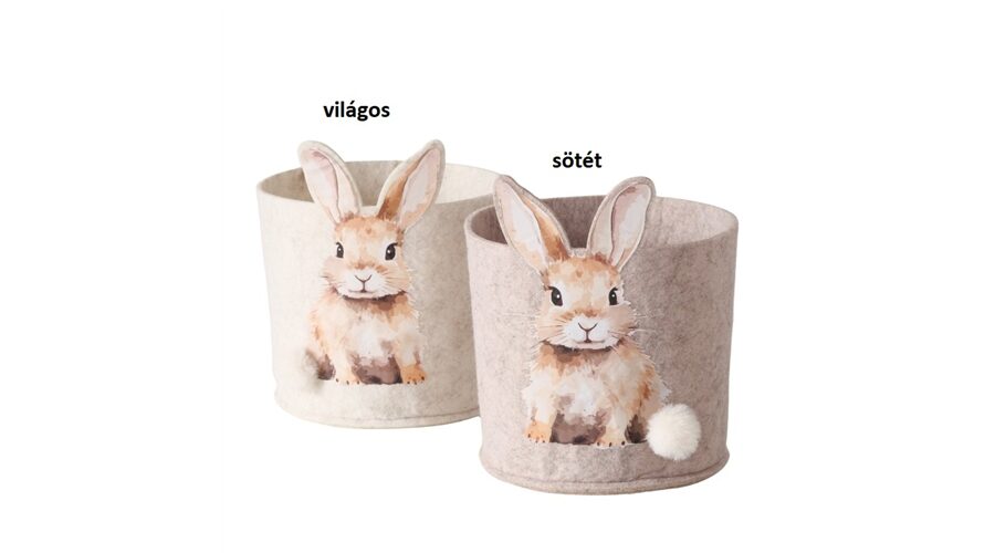 B.G.2057161 Textilkosár nyuszis